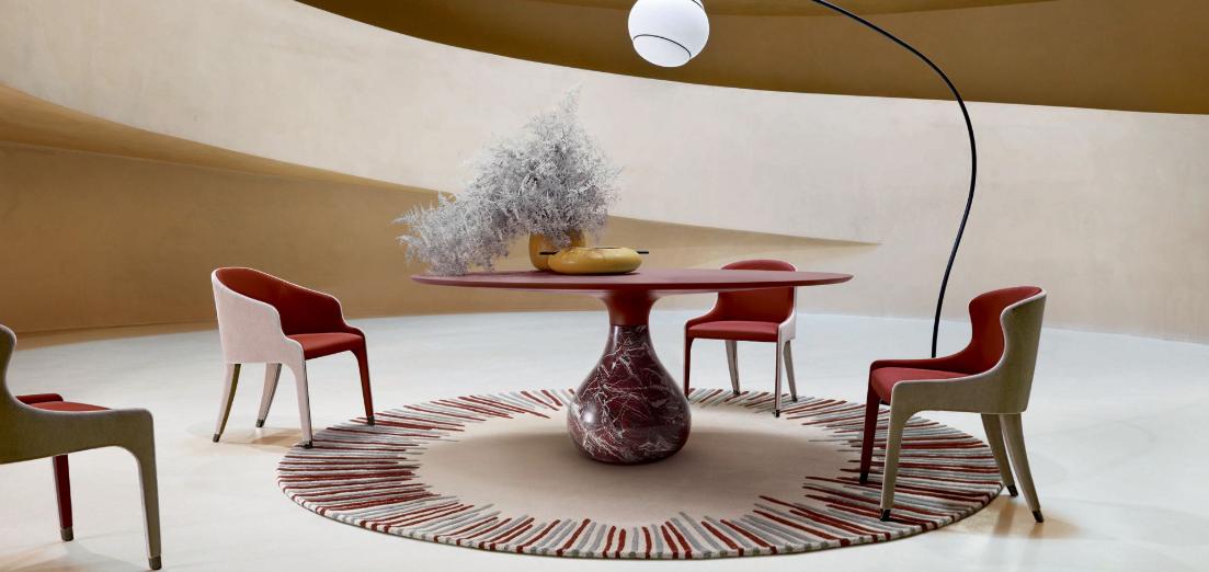 JADE Glass Dining Table 051