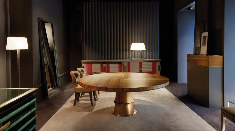JADE Glass Dining Table 055