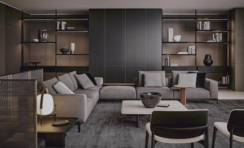 JADE L-Shape Sofa 054