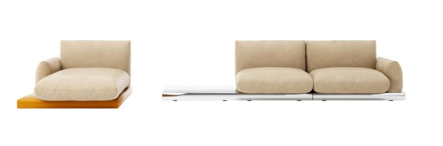 JADE L-Shape Sofa 104
