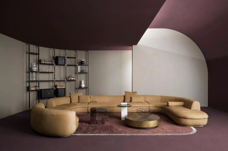 JADE Curved Sofa 113