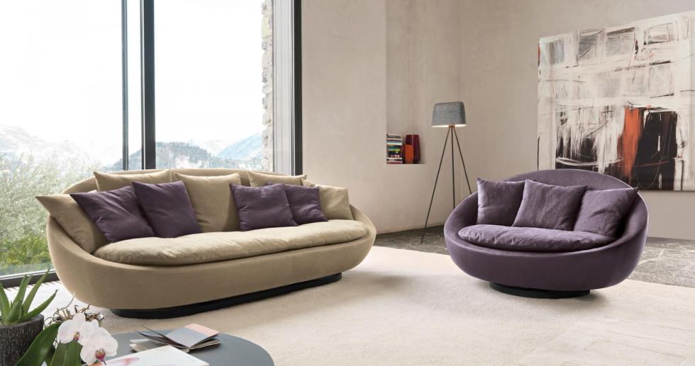 JADE Curved Sofa 133