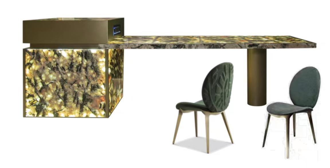 JADE Marble Dining Table 028